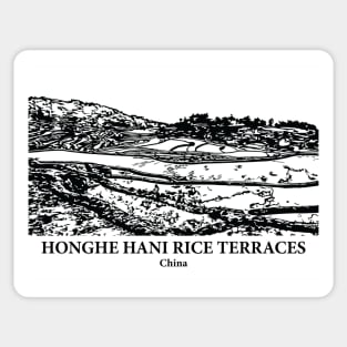 Honghe Hani Rice Terraces - China Sticker